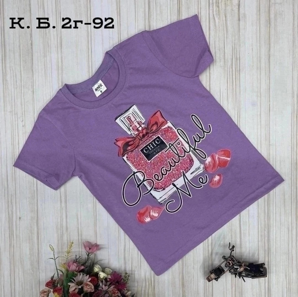 Детская футболка фиолетовая купить в Интернет-магазине Садовод База - цена 120 руб Садовод интернет-каталог